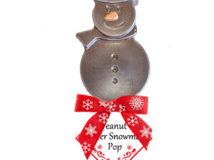 Peanut Butter Snowman Pop