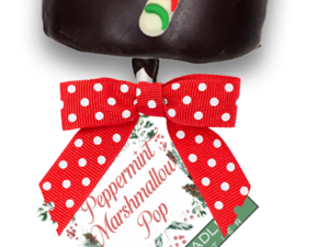 Giant Peppermint Marshmallow Pop - Winter/Christmas