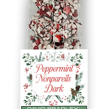 Nonpareils - 10 Piece - Dark Peppermint Chocolate