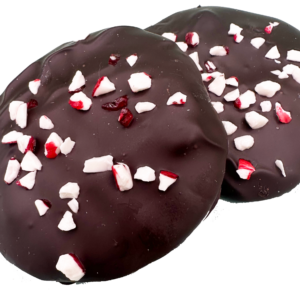 2 Piece Dark Chocolate Chip Peppermint Cookies - Winter/Christmas