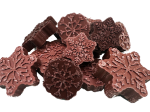 Solid Chocolate Snowflakes - Winter/Christmas