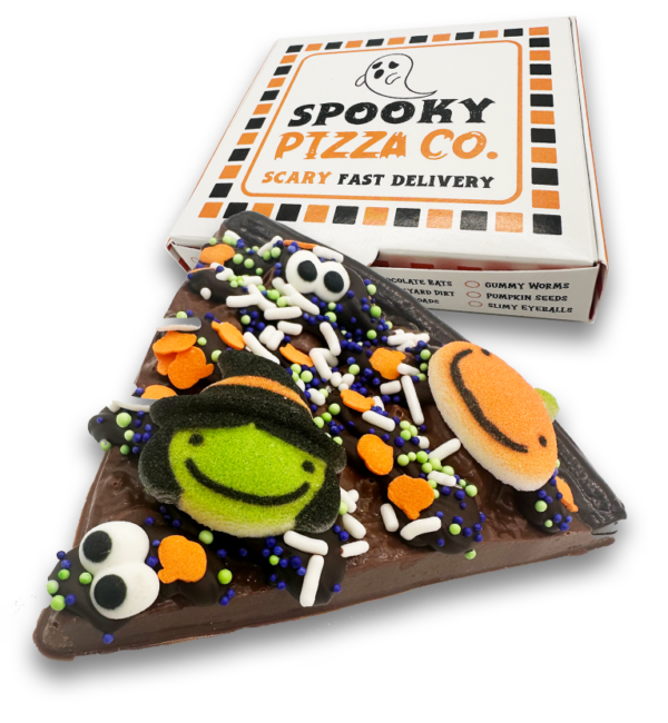 Slice of Pizza in a Box - Halloween