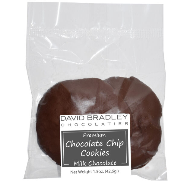 Two Piece Chocolate Covered Chocolate Chip Cookies