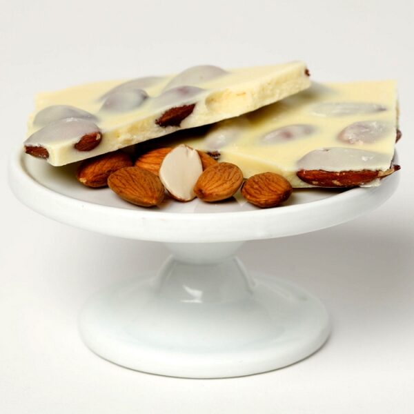 White Chocolate Almond Bark