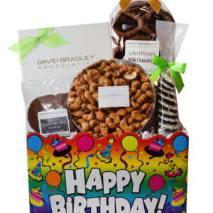 Large Colorful Birthday Box