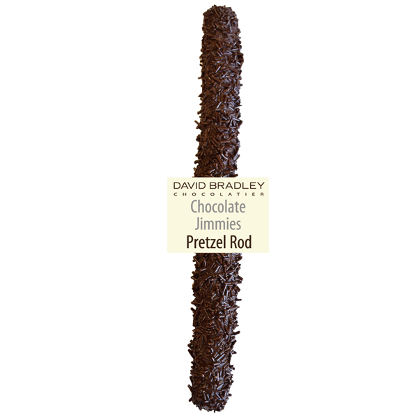 Pretzel Rod - Chocolate Jimmies