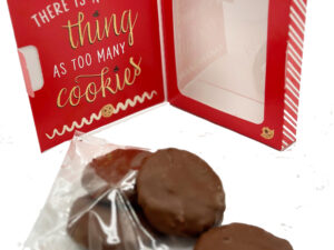 Greeting Card Cookie Gift Box - Winter/Christmas