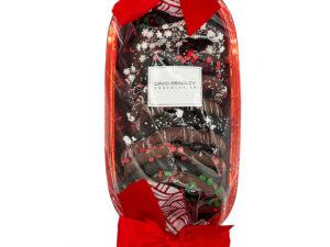 Premium Pretzel Candy Dish - Winter/Christmas
