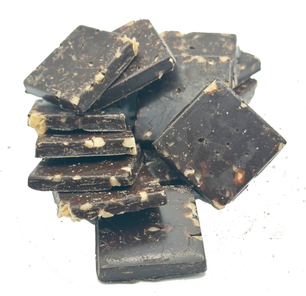 Chocolate Flats - Coffee Sea Salt Toffee - 6 oz Snack Bag