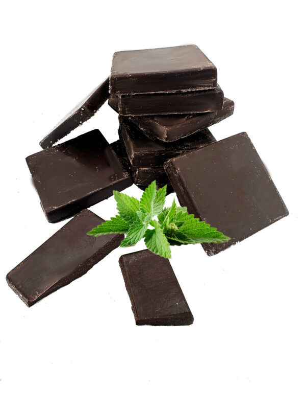 Chocolate Flats - MINT Dark Chocolate - 6 oz Snack Bag