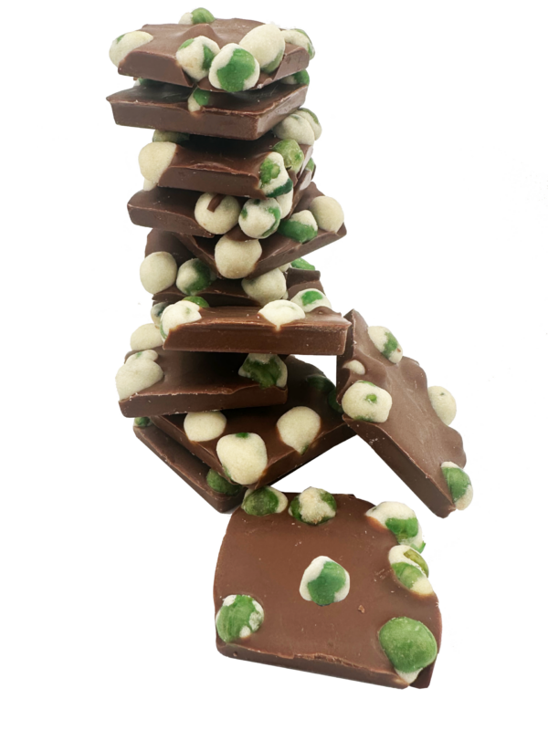 Chocolate Flats - Wasabi - 6 oz Snack Bag