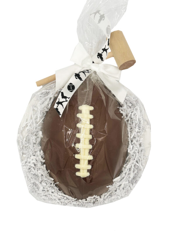 Chocolate Smash Box - Large Football  *Pick up / Curbside Only*