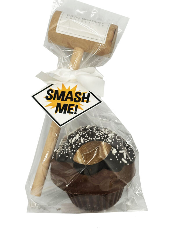 Chocolate Smash Box - Football Mini Cupcake  *Pick up / Curbside Only*