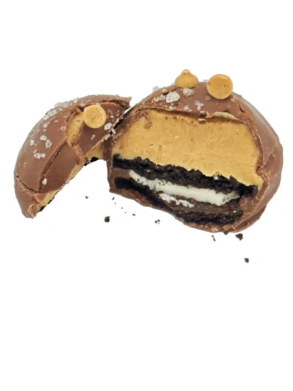 Peanut Butter Ore-ohs with Sea Salt