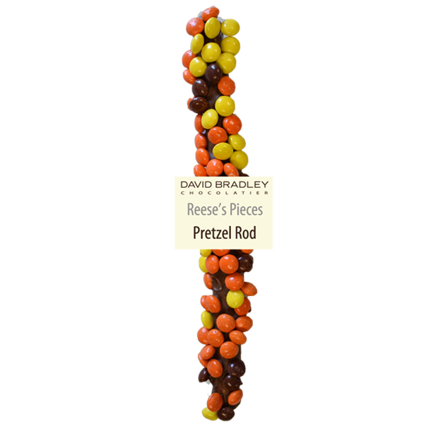 Pretzel Rod - Reese's Pieces Topping