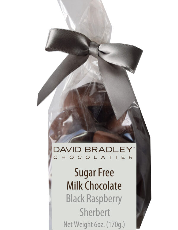 Sugar Free - Black Raspberry Sherbert - 6 oz Snack Bag