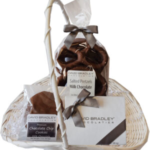White Bonnet Basket