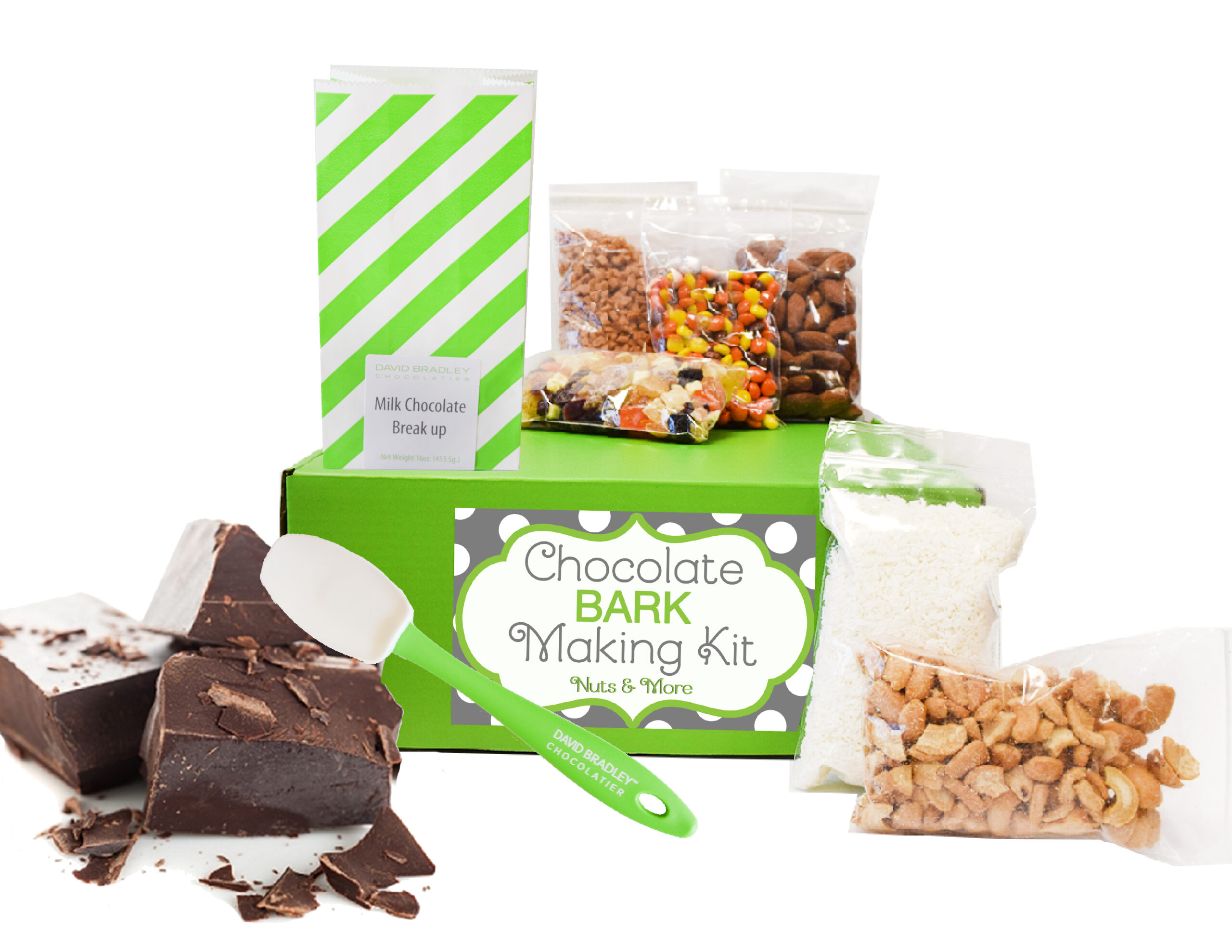 Shipped: Nuts & More Chocolate Bark Making kit