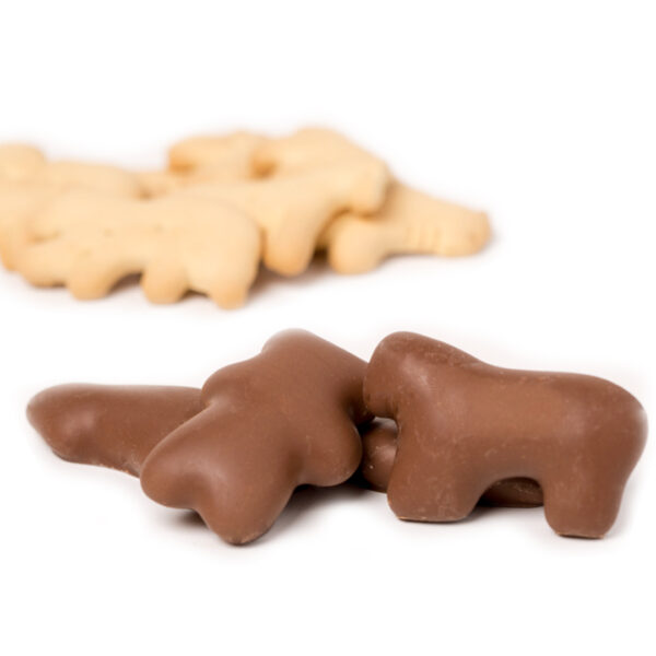 Chocolate Covered Animal Crackers - 1 Pound Gift Box