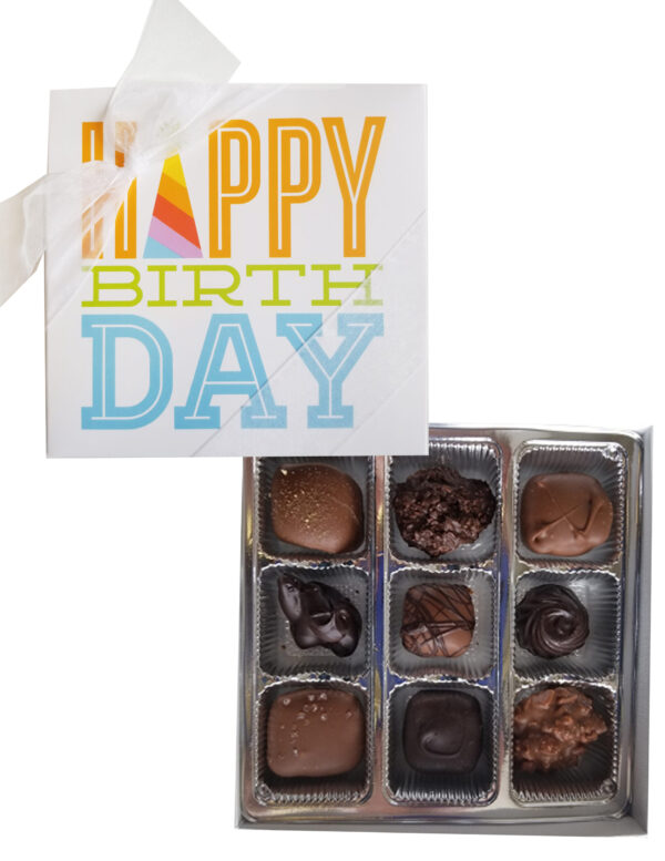 9 Piece Assortment - Happy Birthday