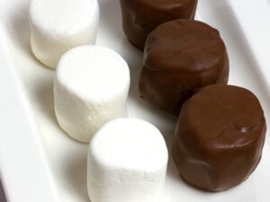 Chocolate Covered Marshmallows - 6 oz Snack Bag