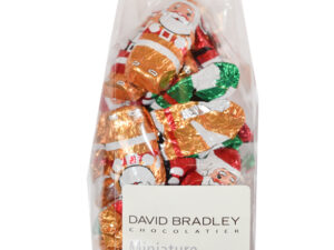 Milk Chocolate Foiled Santas