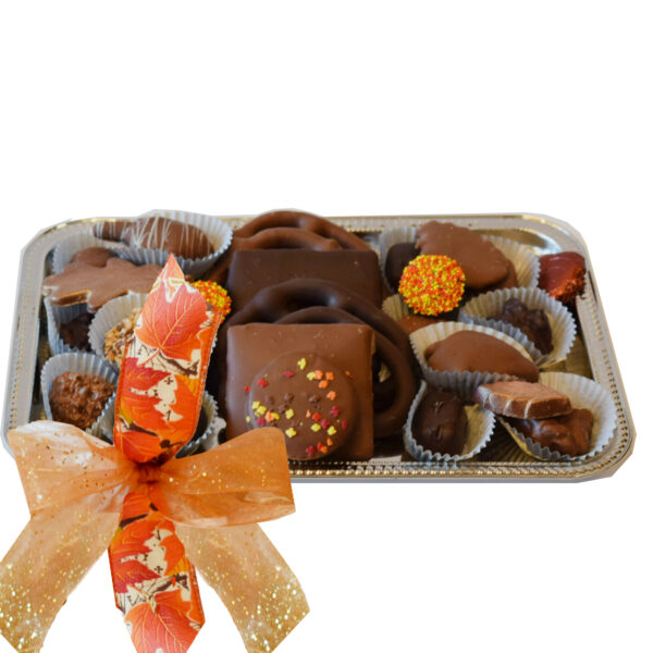 1 Pound Silver Gift Tray - Fall