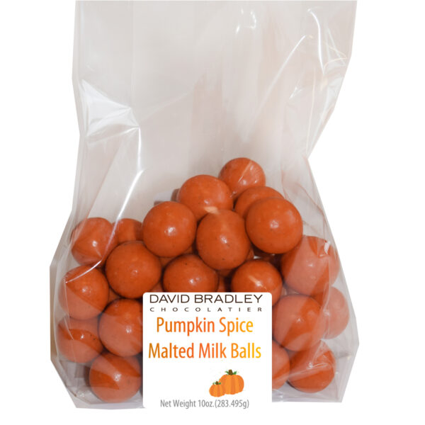 Pumpkin Spice Malted Milk Balls