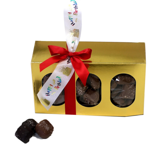 Happy Birthday Sea Salt Chocolates Box