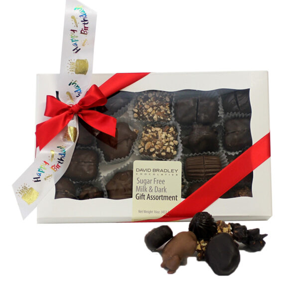 Sugar Free Assortment- 1 Pound - Happy Birthday