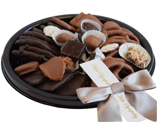 2 Pound Party Tray - Sympathy Ribbon