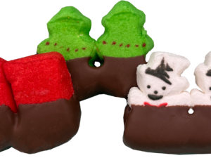 Half-Dipped Peeps - Snowmen, Trees, Stockings - Winter/Christmas