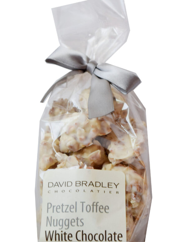 White Chocolate Pretzel Toffee Bites - 6 oz Snack Bag