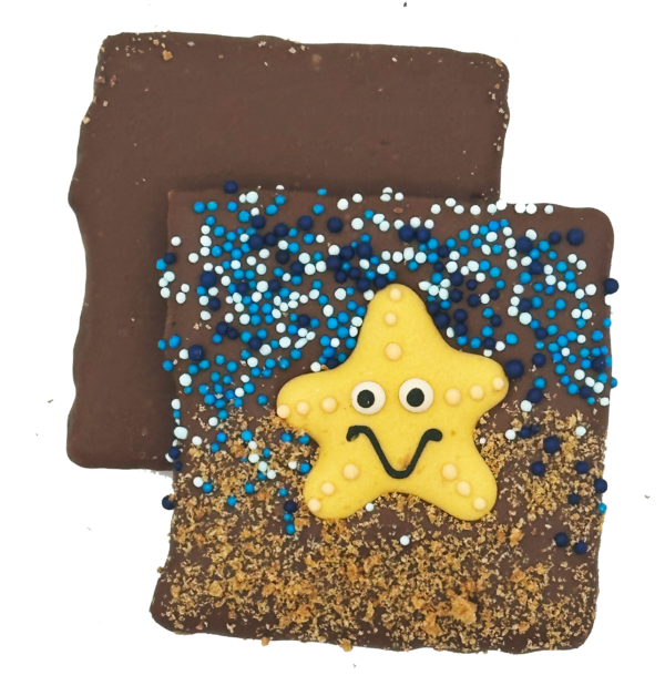 2 Piece Graham Crackers - Summer Beach